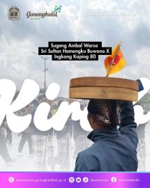 Kegiatan Kirab dalam Rangka Mengayubagya 80 Tahun Yuswa Dalem Sri Sultan Hamengku Buwono X 